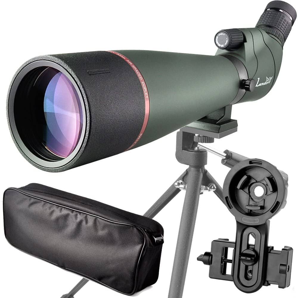 Landove Spotting Scopes - 20-60X80 Spotting Scope BAK4 Prism
