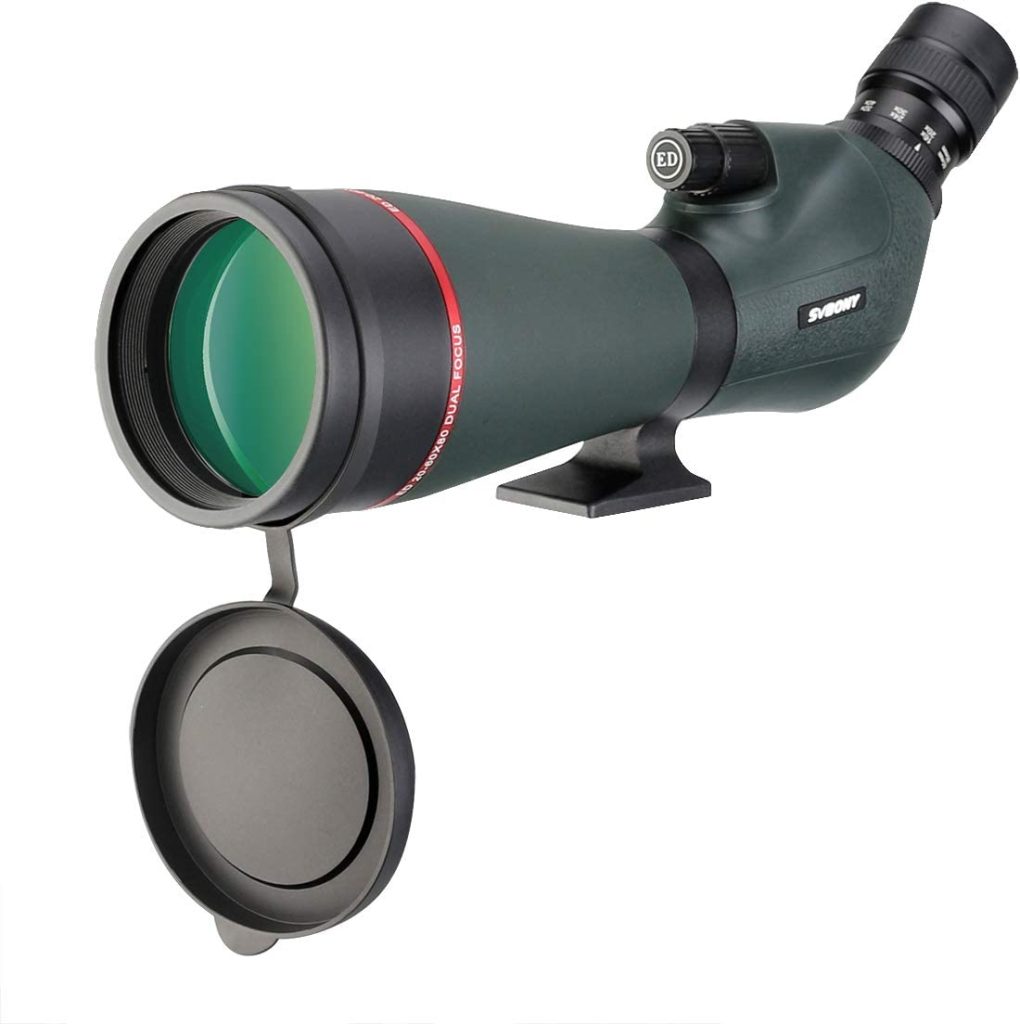 SVBONY SV406P Spotting Scope 20-60x80 ED Glasses