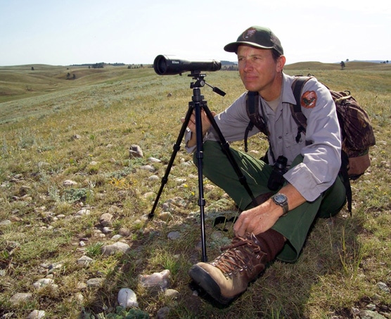 Spotting scope surveillance