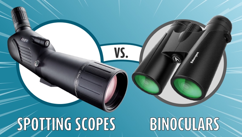 Spotting Scopes vs. Binoculars