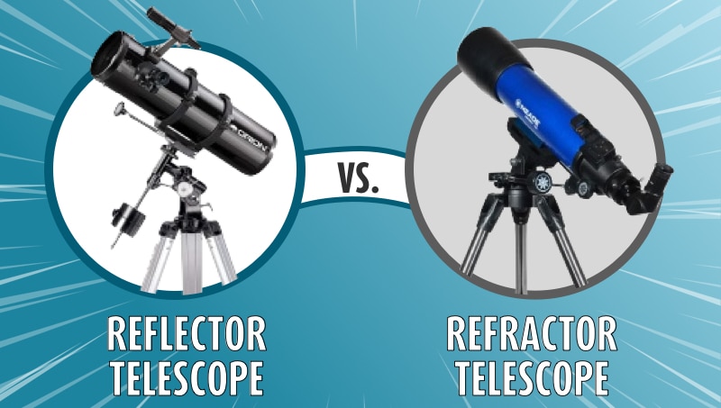 reflector vs refractor telescope