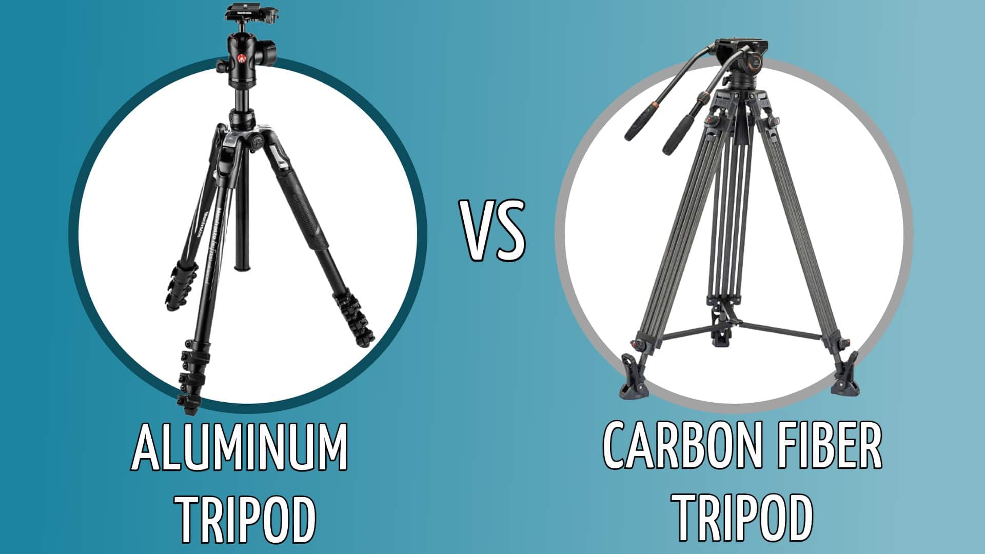 aluminum vs carbon fiber tripod