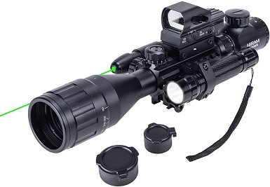 HIRAM 4-16x50 AO Rifle Scope