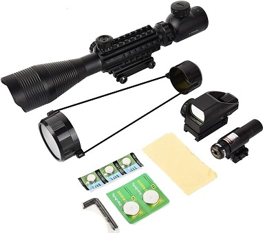 MidTen 4-12x50 Dual Illuminated Scope