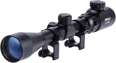Pinty 3-9X40 Red Green Illuminated riflescope_Amazon