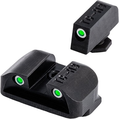TRUGLO Tritium Green Gun Night