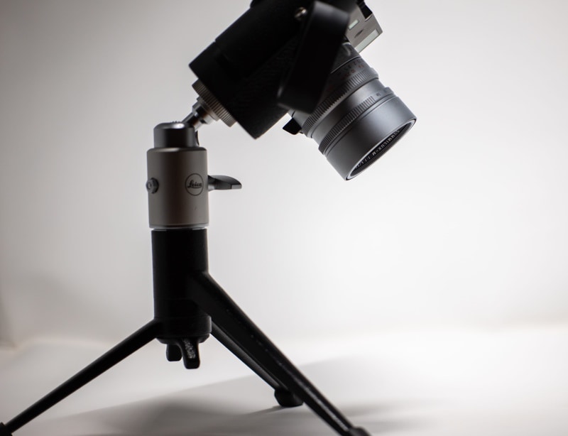 camera on tripod