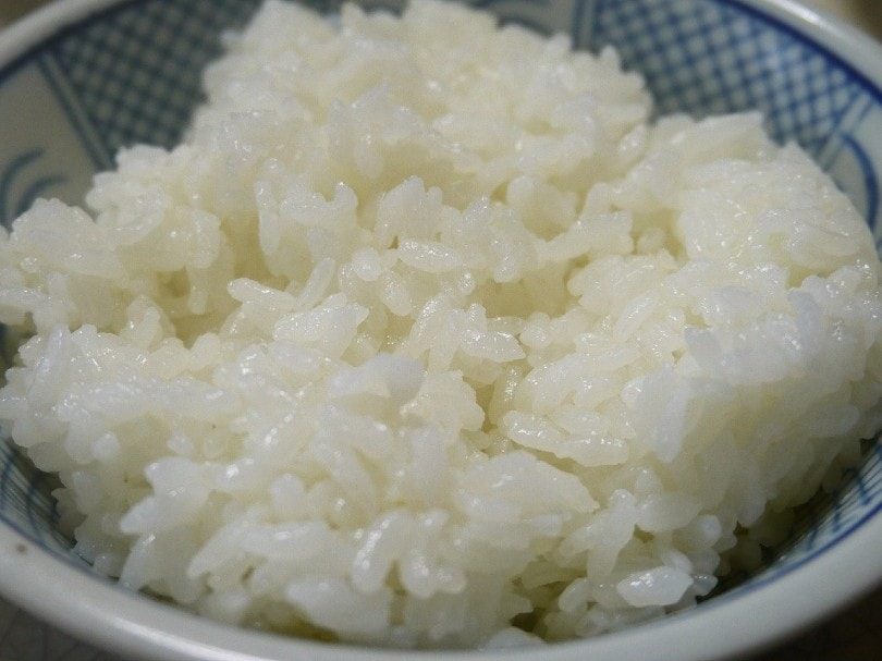 Rice in a bowl