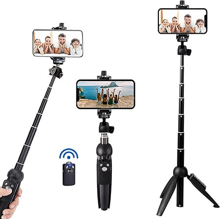 Bluehorn Selfie Stick Phone Tripod