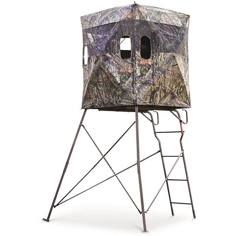 Guide Gear 4x4 6' Tripod Tower and Blind