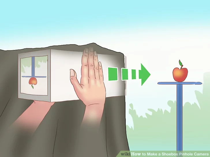 How to Make a Shoebox Pinhole Camera by WikiHow