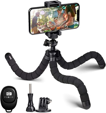 PHOPIK Mini Phone Tripod Stand