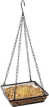 WOSIBO Hanging Bird Feeder Tray