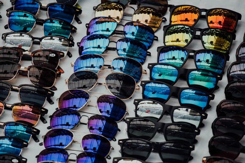 variety of polarized sunglasses