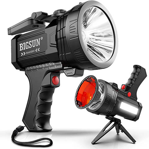 BIGSUN Rechargeable Spotlight
