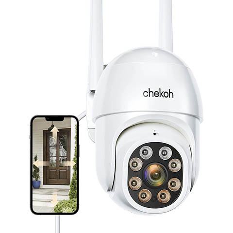 Chekoh 2K Security Cameras Outdoor