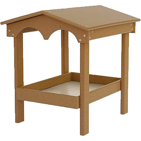 DutchCrafters Large Plastic Poly Covered Ground Feeder