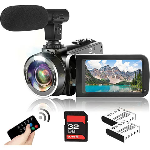 Heegomn Store Video Camera Camcorder Full HD