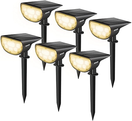 JESLED Solar Landscape Spotlights