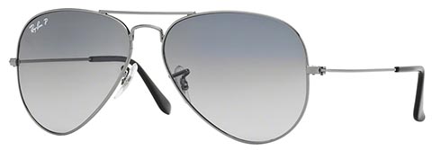 Ray-Ban RB3025 Aviator Large Metal Sunglasses