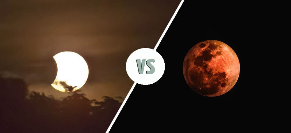 Solar Eclipse vs Lunar Eclipse