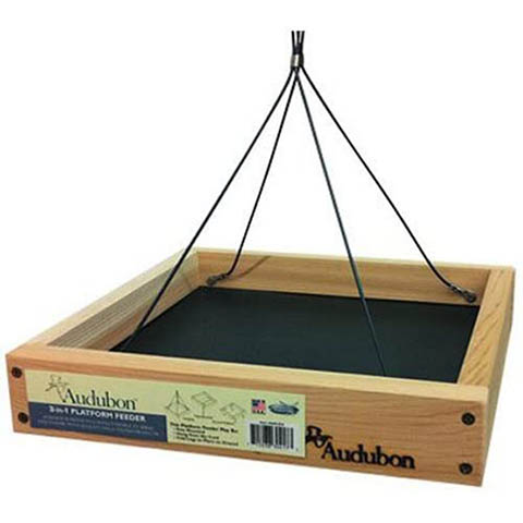 Woodlink NAPLAT2 Audubon 3 In 1 Platform Feeder