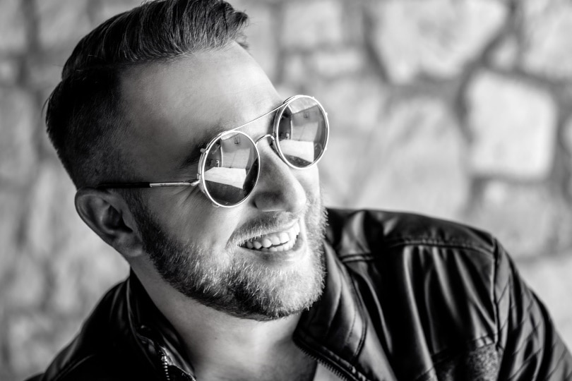 man wearing browbar sunglasses