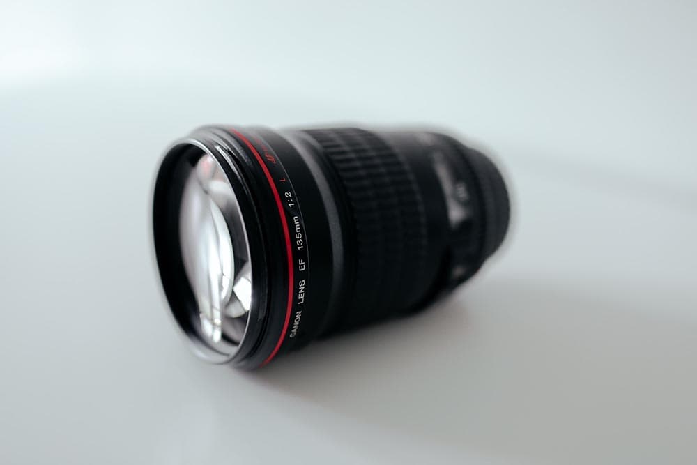 135mm lens