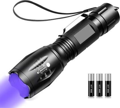LED UV Torch 2 in 1 UV Blacklight