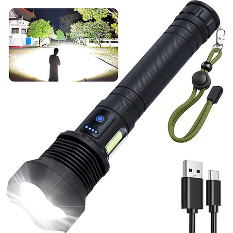 TUNFOU Rechargeable LED Flashlight