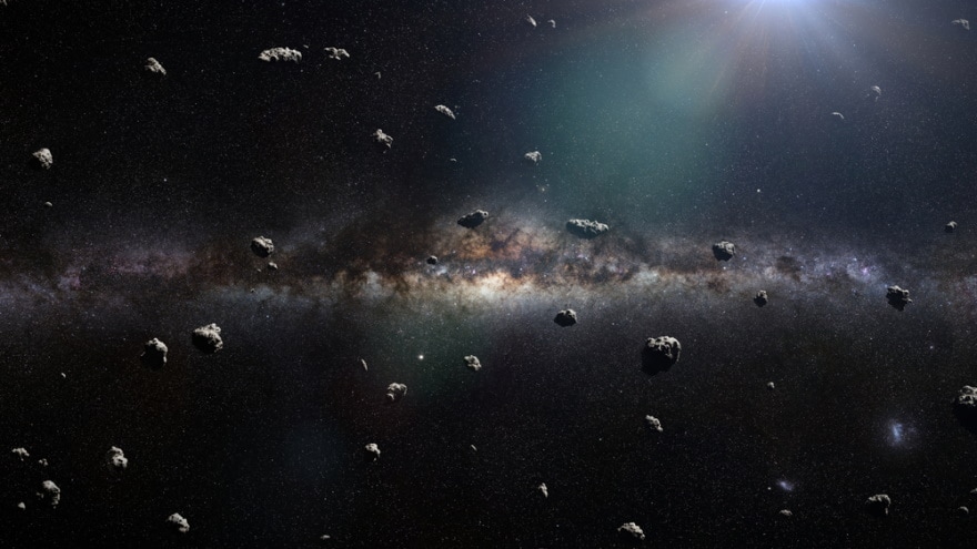asteroid belt in solar system