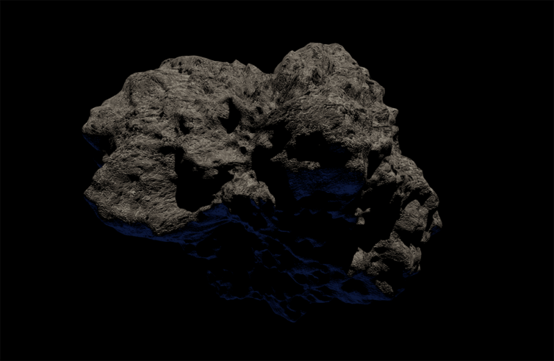 asteroid rock