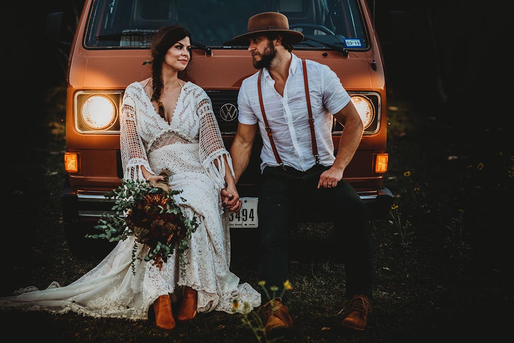 boho rustic wedding theme