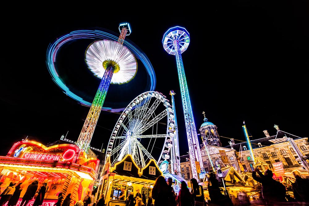 carnival at night