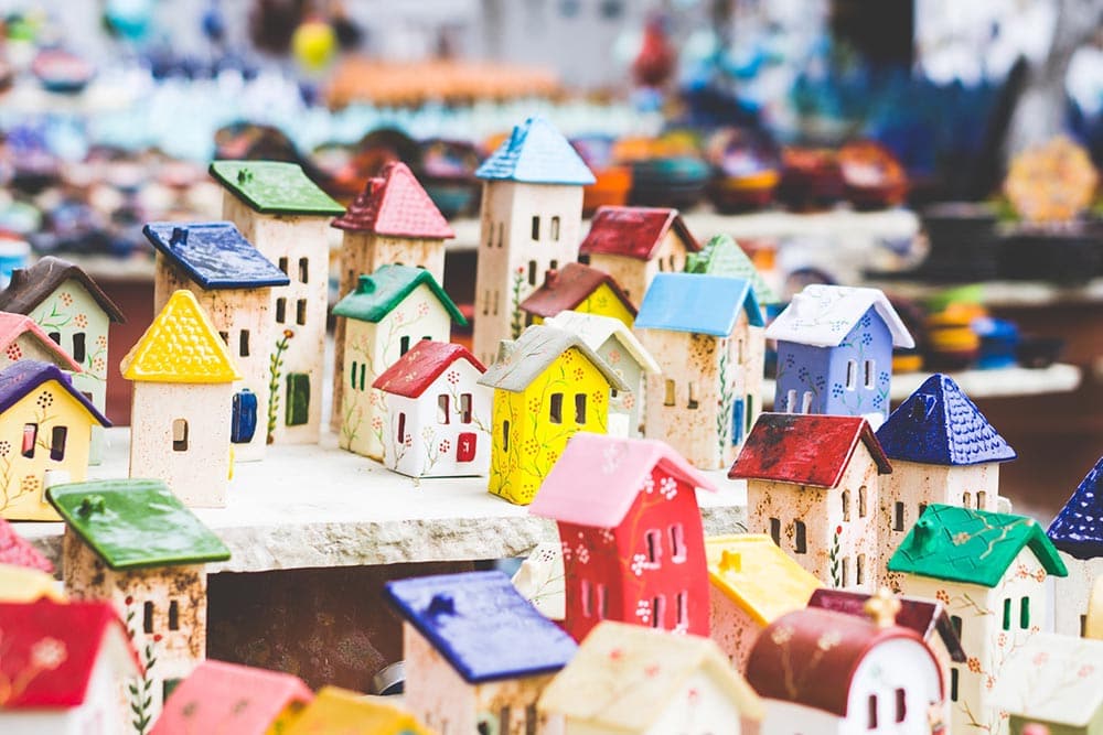 miniature houses