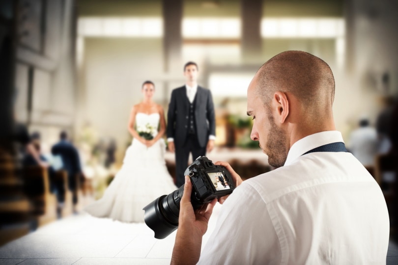 photographer in wedding