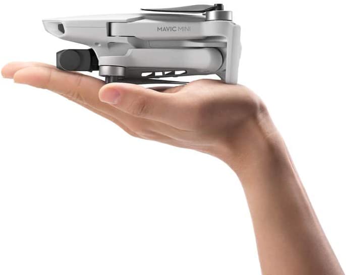 DJI Mavic Mini on a person's hand