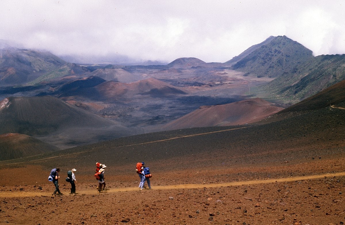 Haleakala Sliding Sand Trail vista