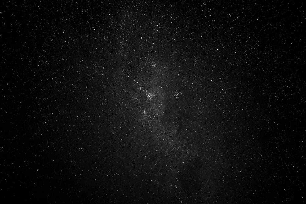 black and white galaxy