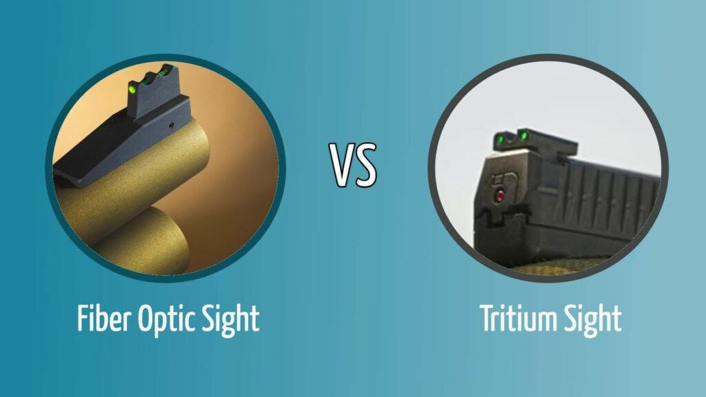 Fiber Optics vs. Tritium Sights Featured