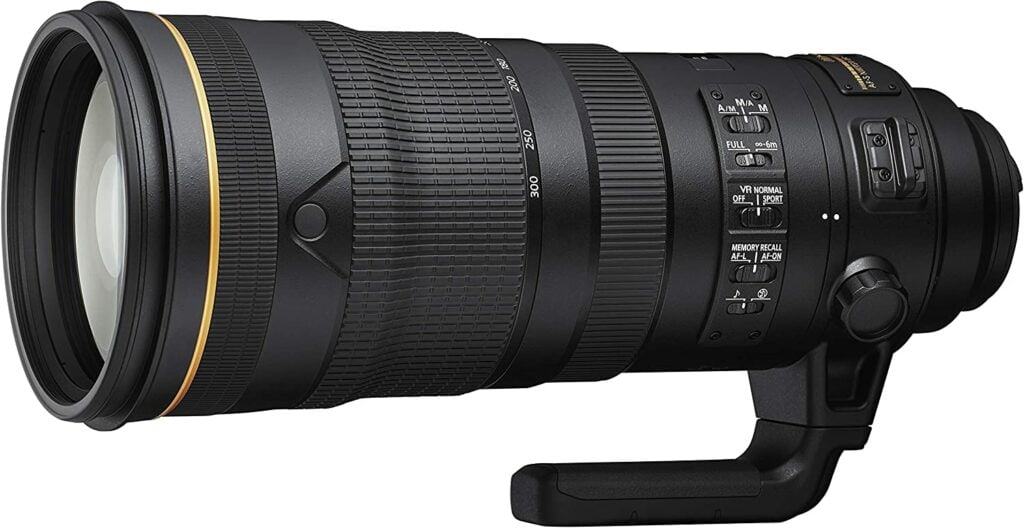 Nikon 120-300 millimeters f_2.8E AF-S FL ED SR VR
