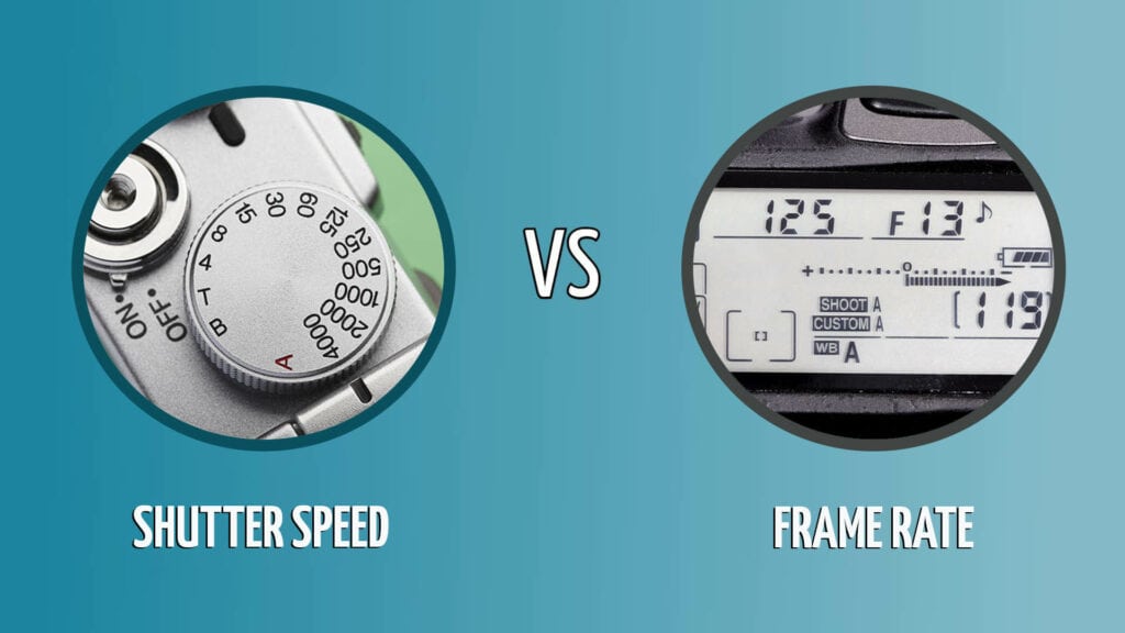Shutter speed vs Frame Rate