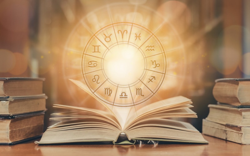 astrology and constellation concept