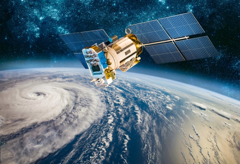 space satellite monitoring weather