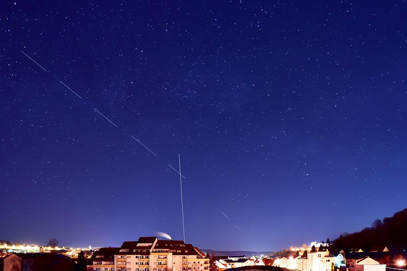 Can You See Satellites At Night? How Do You Spot Them? Optics Mag