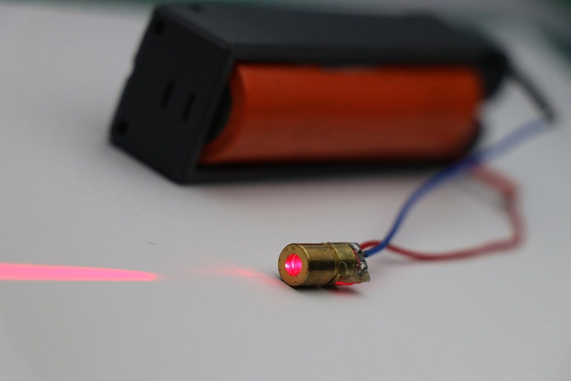 red laser diode with copper head